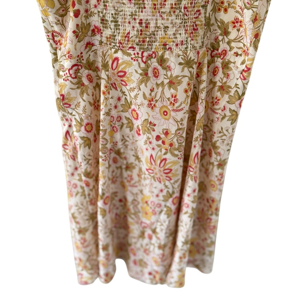 Realisation Par Floral Mini Dress in Pink and Cream - Picture 9 of 11